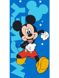 Dimcol Mickey 540 Παιδική Πετσέτα Θαλάσσης Microfiber Μπλε 70x140cm 54460912060