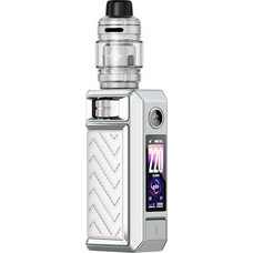 VooPoo Drag 6 Silver Ηλεκτρονικό Τσιγάρο Mod Kit 5ml με Ενσωματωμένη Μπαταρία