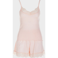 Gsecret Babydoll Καλοκαιρινό Βαμβακερό Σομόν 2061-38029