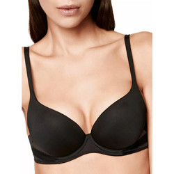 Lormar Σουτιέν Balconette Push Up με Μπανέλα Μαύρο 1907