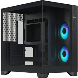 Fractal Design Pop 2 Vision Black Gaming Midi Tower Κουτί Υπολογιστή RGB με Πλαϊνό Παράθυρο
