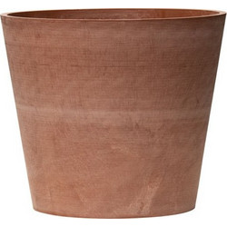 ArtPlast Γλάστρα Στρογγυλή Πλαστική Κεραμιδί 40x34cm ATC.040.SB.CO