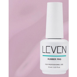 Leven Baby Pink Rubber Base Ημιμόνιμο Βερνίκι Νυχιών 15ml