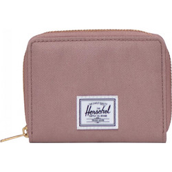 Herschel Μεγάλο Υφασμάτινο Γυναικείο Πορτοφόλι με Φερμουάρ Ροζ 30080-02077