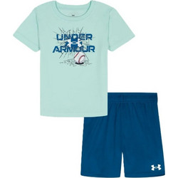 Under Armour Παιδικό Σετ για Αγόρι Καλοκαιρινό Βεραμάν Navy Μπλε UASJI1HE-372