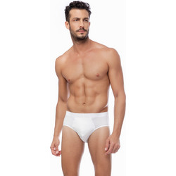 Minerva Ανδρικά Σλιπ Βαμβακερά Λευκά 2Pack 90-20482-05