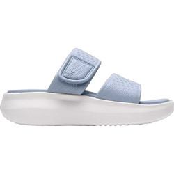 Clarks Solevana 4 Γυναικείες Παντόφλες Καλοκαιρινές Platforms Ανατομικές Αντιολισθητικές Γαλάζιες 26187749