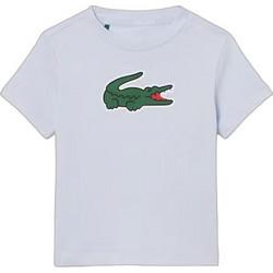 Lacoste Παιδικό T-Shirt Κοντομάνικο Λευκό TJ1063-J2G