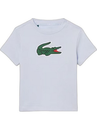 Lacoste Παιδικό T-Shirt Κοντομάνικο Λευκό TJ1063-J2G