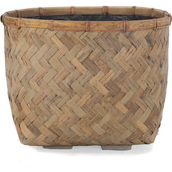 Soulworks Γλάστρα Στρογγυλή Bamboo 37x27cm 0830015