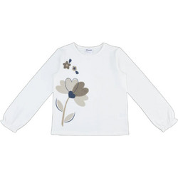 Prenatal Λουλούδια Παιδικό T-Shirt Μακρυμάνικο Λευκό 1533982