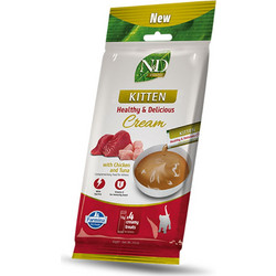 Farmina N&D Prime Kitten Healthy & Delicious Cream with Chicken & Tuna 60gr