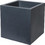 Plastona Cube Stone Γλάστρα Εσωτερικού Χώρου Τετράγωνη Ανθρακί 30x30x70cm 030CUBE30HAN