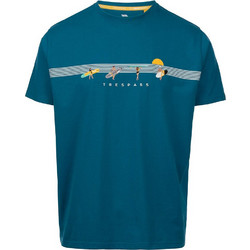 Trespass Manito Ανδρικό Αθλητικό T-Shirt Πετρόλ MATOTSTR0126-BNB