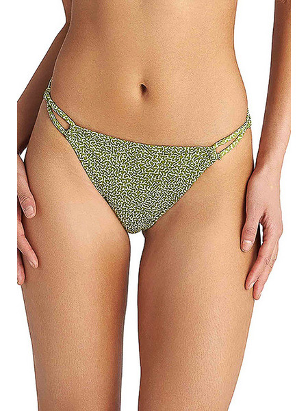 BLU4U Jungle Garden Bikini Slip Animal Print Πράσινο 26365282-16
