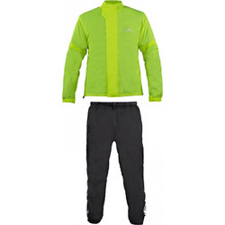 Nordcode Rainsuit Light Ανδρικό Αδιάβροχο Σετ Μπουφάν & Παντελόνι Αντιανεμικό Μαύρο Κίτρινο NOR000RAI32