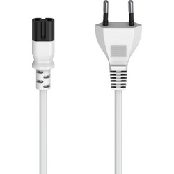 Hama 223275 Καλώδιο Τροφοδοσίας Euro to IEC C7 1.5m