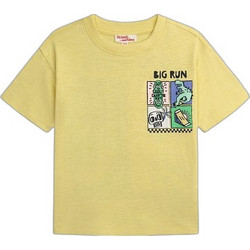 Dpam Ride Παιδικό T-Shirt Κοντομάνικο Κίτρινο ZOMATI3