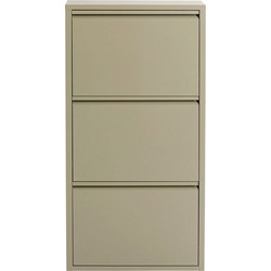 Kare Design Παπουτσοθήκη Μεταλλική Caruso Χακί M50xΠ15xΥ103cm KA-71552
