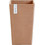 Ecopots Roterdam Γλάστρα Τετράγωνη Πλαστική Τερακότα 32x32x70cm EROTH.70.TR