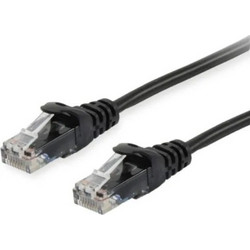 Equip U/UTP Cat.6 Καλώδιο Δικτύου Ethernet 0.15m Black 625474