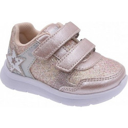 Chicco Παιδικά Sneakers Ροζ Χρυσά 23067-100