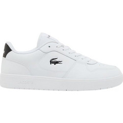 Lacoste Court Ace Leather Ανδρικά Sneakers Λευκά 50SMA0070147