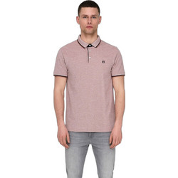 Only & Sons Ανδρική Μπλούζα Polo Κοντομάνικη Ροζ 22024827