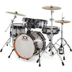 Drumcraft Series 4 Studio Platinum Burst Sparkle Bundle