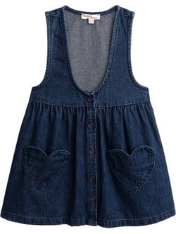 Dpam Denim Love Παιδικό Φόρεμα Navy Μπλε BATYROB2