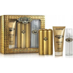 Cuba Prestige Legacy Eau de Toilette 90ml + Shower Gel 200ml + After Shave 100ml