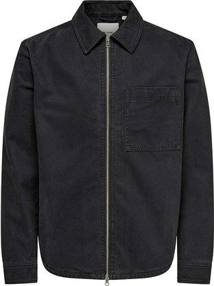 Only & Sons Ανδρικό Μπουφάν Χειμωνιάτικο Puffer Μαύρο 22033050