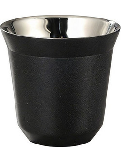 Estia Campo Φλιτζάνι Espresso & Lungo Μαύρο 80ml 01-51471