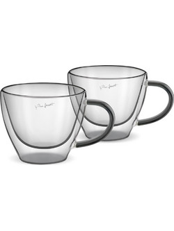 Lamart Σετ Ποτήρια Καφέ Γυάλινα Vaso 190ml 2τμχ LT9117