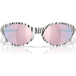 Oakley OO9438 37 Γυναικεία Γυαλιά Ηλίου Οβάλ Κοκάλινα Λευκά με Ροζ Φακό