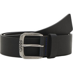 Hugo Boss Berker Ανδρική Ζώνη Δερμάτινη Μαύρη 50522158-001