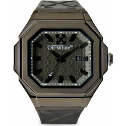 Off White Ανδρικό Ρολόι με Γκρι Λουράκι OW1G028P0075