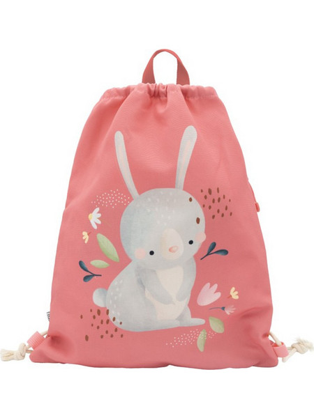 Sassi Rabbit Παιδική Τσάντα Πλάτης Γυμναστηρίου Ροζ DB3543