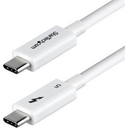 StarTech TBLT5MM80CM240WWH Thunderbolt 5 USB-C to USB-C 240W 0.8m White