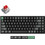 Keychron K2 Ultra 8K Ασύρματο Μηχανικό Gaming Πληκτρολόγιο TenKeyLess με Keychron Apex Red Διακόπτες RGB Black