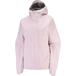 Salomon Γυναικείο Μπουφάν Χειμωνιάτικο Softshell Μακρύ Αδιάβροχο Αντιανεμικό Λιλά LC2933300