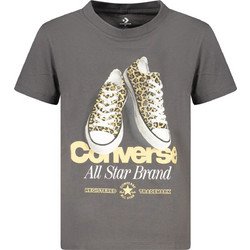 Converse Παιδικό T-Shirt Κοντομάνικο Χακί 4CJ847-GDA