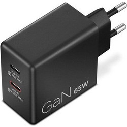 Lenovo Multi-port Φορτιστής χωρίς Καλώδιο με 2 Θύρες USB-C 100W Power Delivery