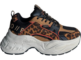 Buffalo Yuno Γυναικεία Sneakers Chunky Μαύρα Ταμπά BUFPD00016355