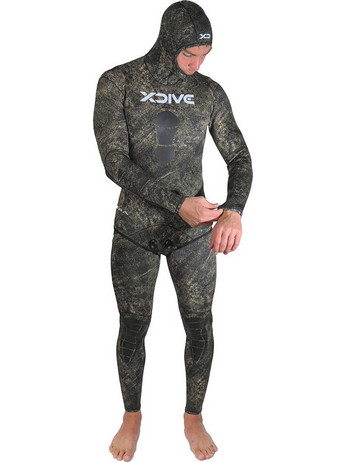 XDive Bora Ολόσωμη Στολή Κατάδυσης Neoprene με Επιστήθιο για Ψαροντούφεκο 5mm