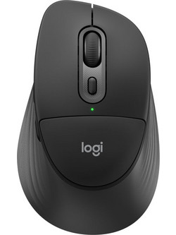 Logitech Signature Comfort Plus M850 L Ασύρματο Bluetooth Ποντίκι Black