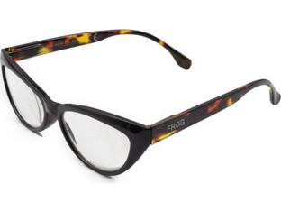 Frog Optical F249 Γυναικεία Γυαλιά Πρεσβυωπίας +3.50 Κοκάλινα Μαύρα