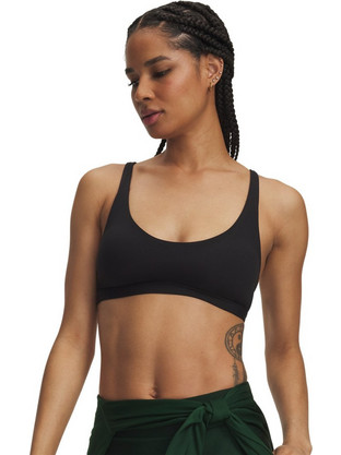Under Armour Effortless Low Αθλητικό Μπουστάκι με Χαμηλή Στήριξη Μαύρο 6013739-008