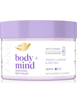 Dove Body + Mind French Lavender & Oat Milk Scrub Σώματος 295ml
