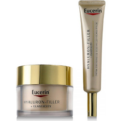Eucerin Hyaluron-Filler + Elasticity Day Cream SPF30 50ml + Eye Contour SPF20 15ml
